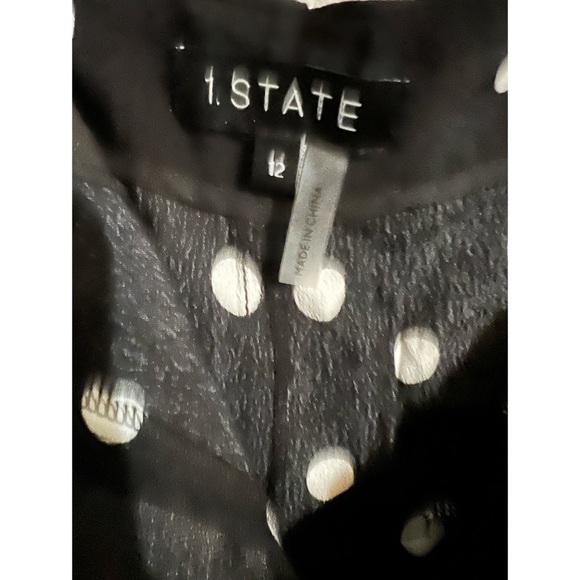 1.STATE POLKA DOT Wide leg Trouser/Pants - Picture 3 of 5